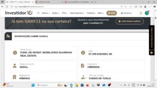 #GARE11 – PATAMAR DO FUNDO VAI MUDAR! TUDO SOBRE A NOVA EMISSÃO DE COTAS DO GARE11