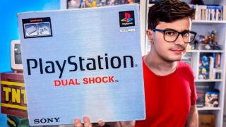 COMPREI um PS1 na CAIXA quase NOVO (Funcionou?)