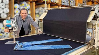 Como é FABRICADA a CALÇA JEANS #Boravê