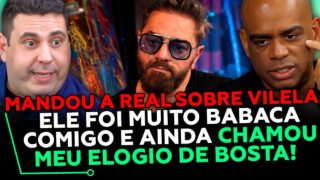 ENGENHEIRO LEO RASGA O VERBO SOBRE VILELA com Alessandro Santana (CANAL DO NEGÃO) e Luan Onofre