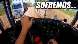 EURO TRUCK SIMULATOR 2 – ESTRADA DE TERRA NO MAPA ROTAS BRASIL | COCKPIT TRÊS MONITORES ETS2