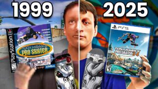Evolução INCRÍVEL do TONY HAWK nos GAMES