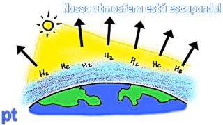 Nossa atmosfera está escapando! | Minuto da Terra