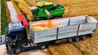TREBBIATURA MAIS 2024 Compilation BEST OF JOHN DEERE NEW HOLLAND CASE IH FENDT