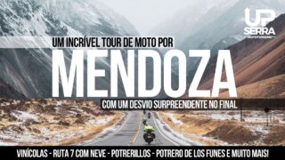 Tour de moto por Mendoza com um desvio surpreendente no final!