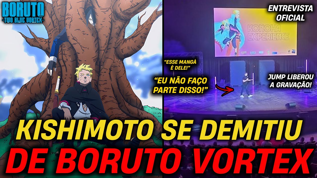 URGENTE: KISHIMOTO ABANDONOU O MANGÁ DE BORUTO!!