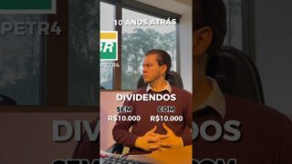 #petr4 mostrando o poder dos dividendos #bolsadevalores ações