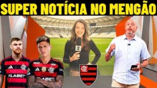 GLOBO ESPORTE FLAMENGO (02/08/2025) FLAMENGO FAZ JOGADA DE MESTRE POR ATACANTE LUCAS BELTRÁN!