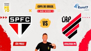 São Paulo x Athletico-PR | AO VIVO | Copa do Brasil 2025 | Rádio Craque Neto