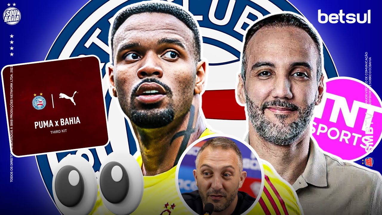 👀 BAHIA PREPARA ANÚNCIO DE GRANDE NOVIDADE! 😳 JORNALISTAS DA TNT LARGAM O DOCE E COBRAM SANTORO!