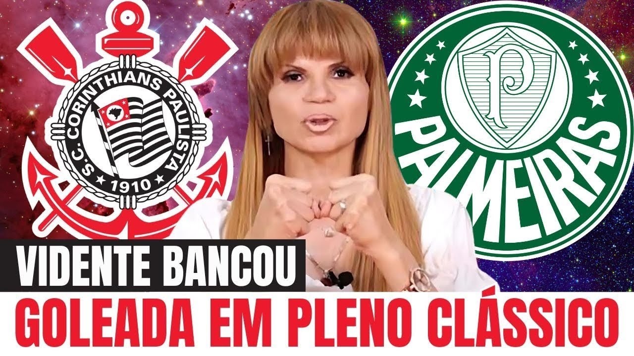 VIDENTE CRAVA GOLEADA DO PALMEIRAS SOBRE O CORINTHIANS | notícias do palmeiras hoje