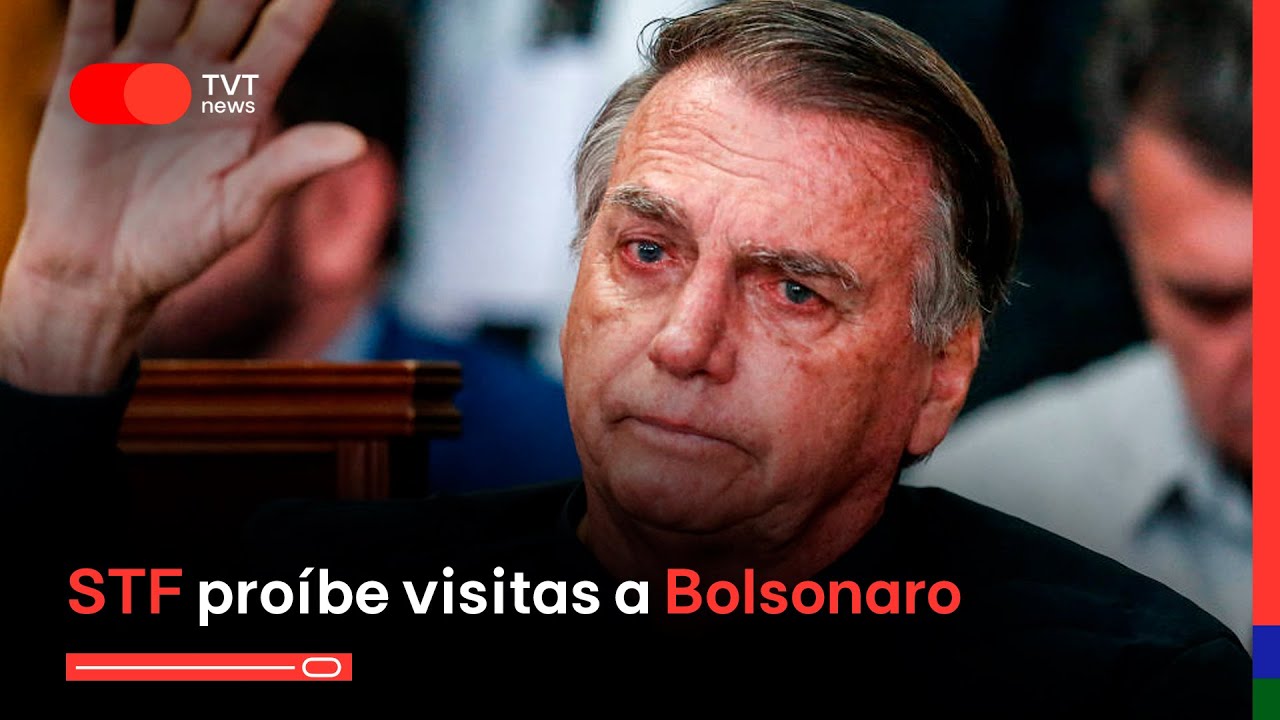 STF proíbe visitas a Bolsonaro, exceto com autorização prévia | Jornal TVT News 2ª Edição – 5/8/25