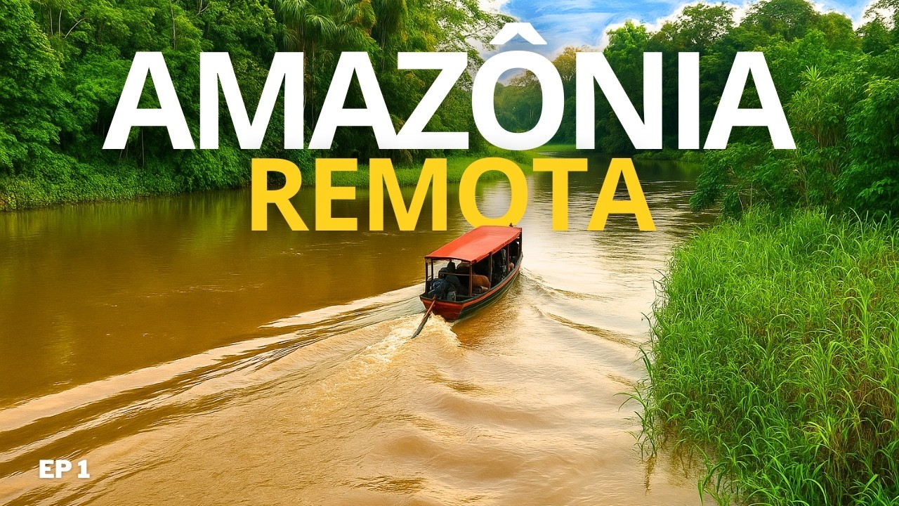 EXPLORE uma AMAZÔNIA conhecida por POUCOS! “O inicio da  JORNADA”