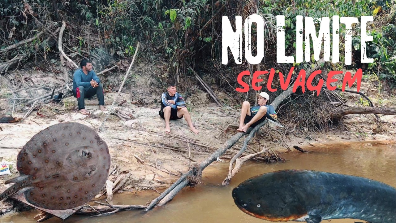 PEIXE ASSADO, RIO SECO, FUMAÇA E MUITA DIFICULDADE; AVENTURA NO VERÃO AMAZÔNICO