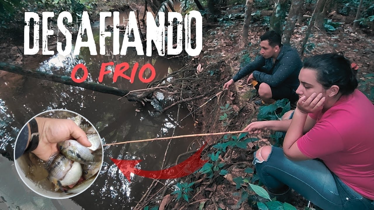 DESAFIANDO O IMPOSSÍVEL: Pescaria com Clima Desfavorável e um Frito de Respeito!