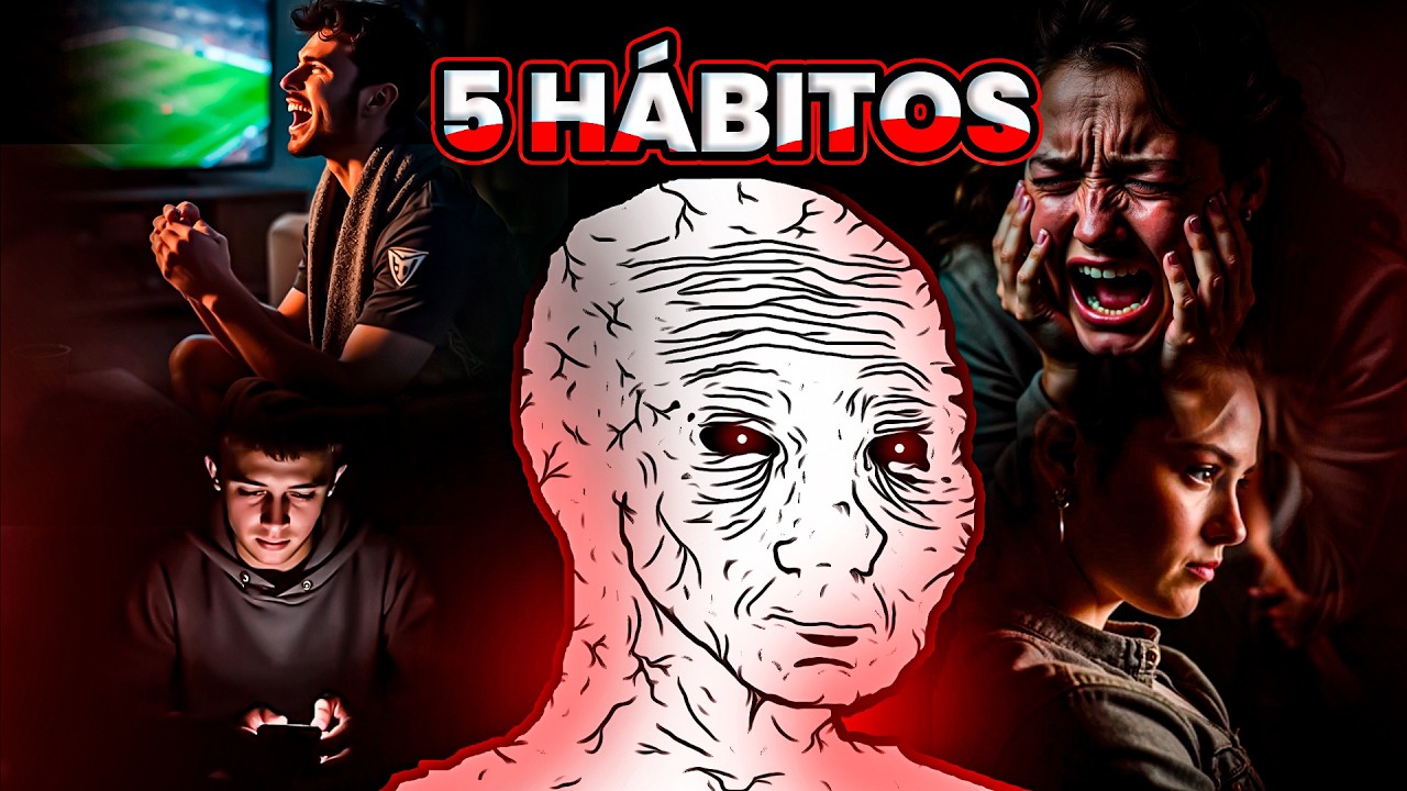 5 hábitos perigosos que vão DESTRUIR a sua SAÚDE MENTAL
