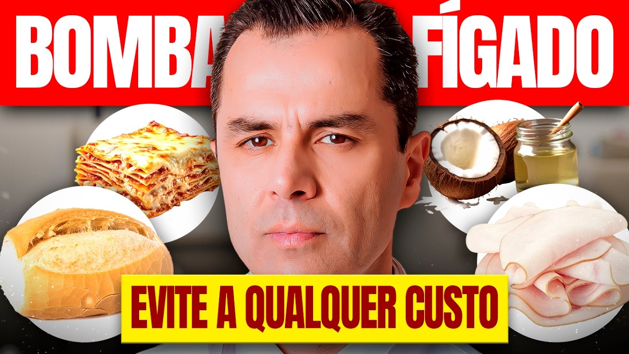 7 Alimentos que DESTROEM seu FÍGADO (sem você saber)