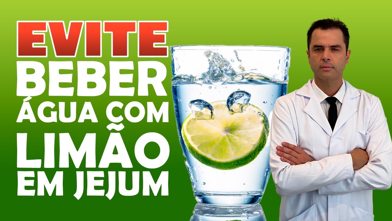 Evite Beber Água com Limão em Jejum! Opinião de Especialista.