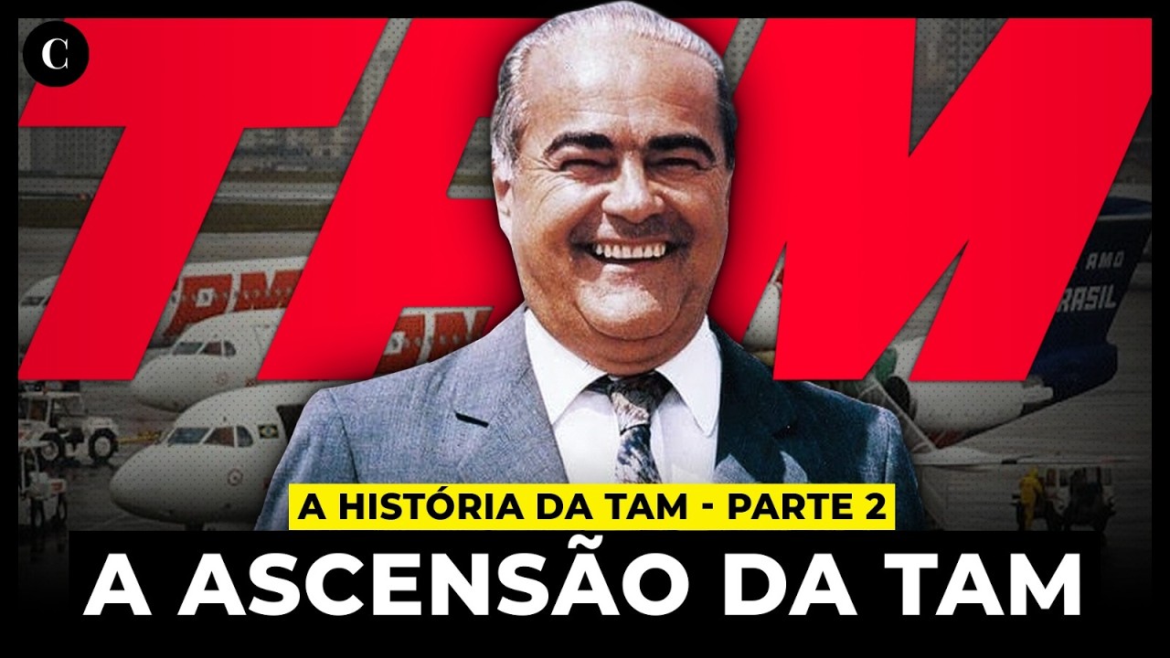Como a TAM virou a maior companhia aérea do país | A História da TAM EP.2