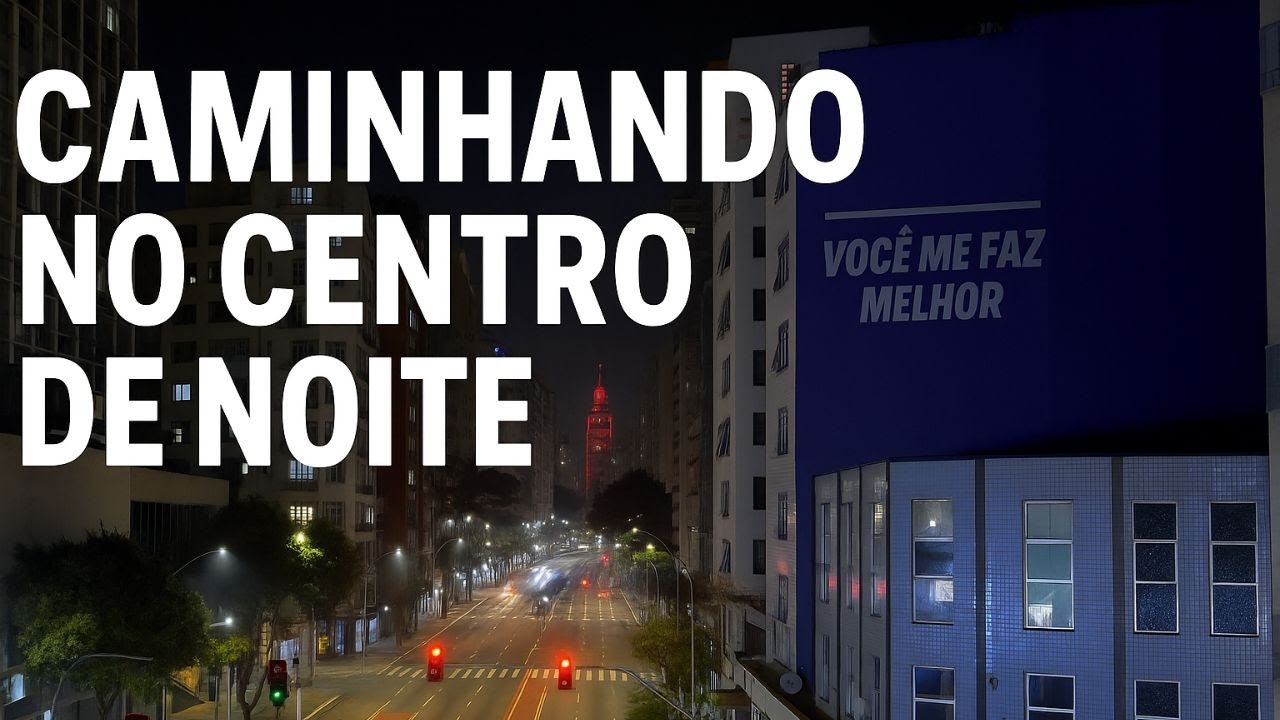 CAMINHADA DO MINHOCÃO ATÉ O CENTRO HISTÓRICO DE SÃO PAULO