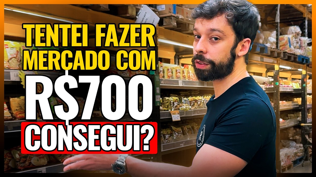É POSSÍVEL SOBREVIVER COM $700 REAIS? | INFLAÇÃO NA PRÁTICA