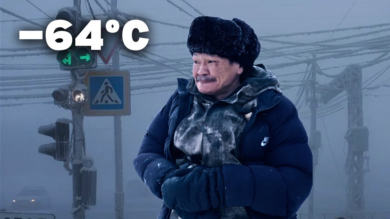 Como é ser morador de rua na cidade mais fria do mundo? −64°C Yakutsk, Sibéria