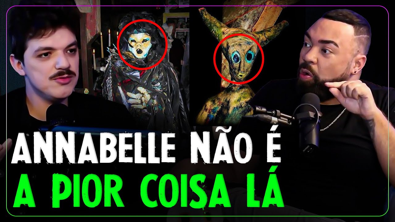 OS OBJETOS AMALDIÇ0ADOS DO MUSEU WARREN NOS EUA