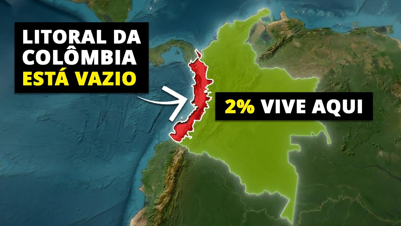 Por que o Litoral da Colômbia está Vazio?