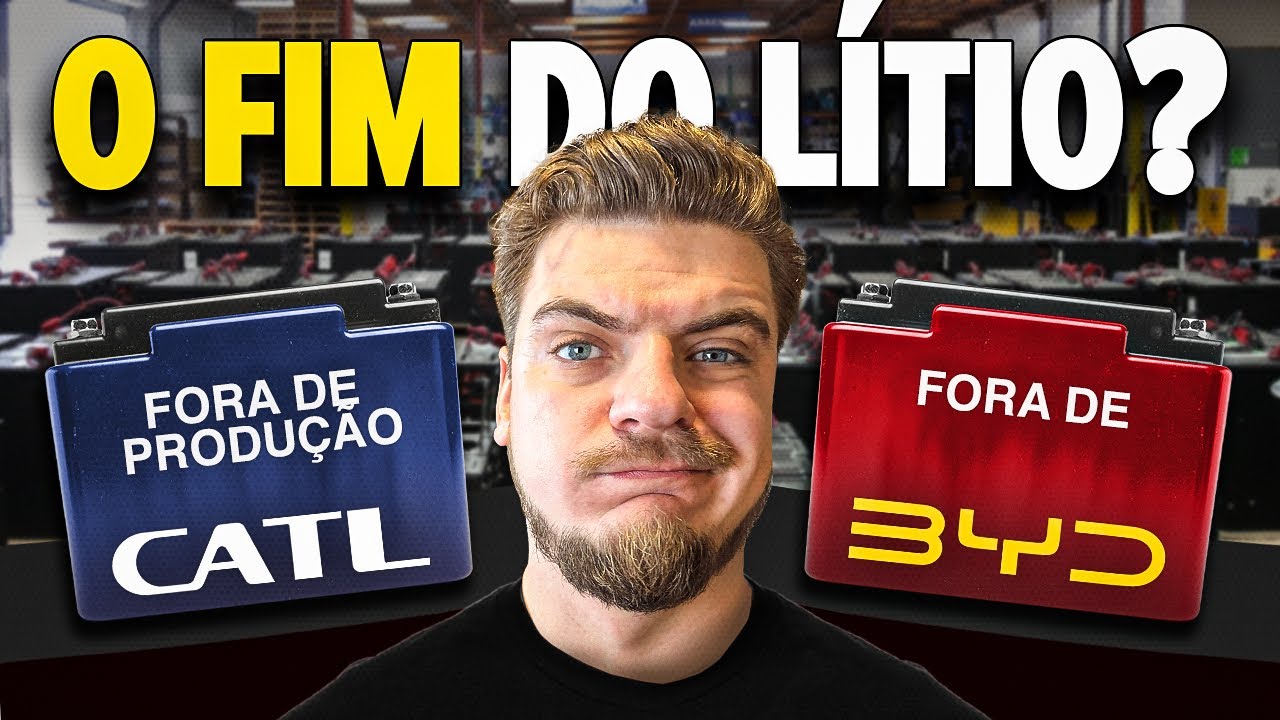 O FIM DO LITIO? Porque a MAIOR Fabricante de BATERIAS DO MUNDO Está Apostando CONTRA O LITIO?