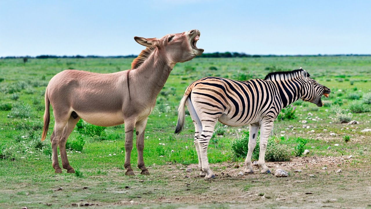 O QUE ACONTECE QUANDO JUMENTO CRUZA COM ZEBRA?