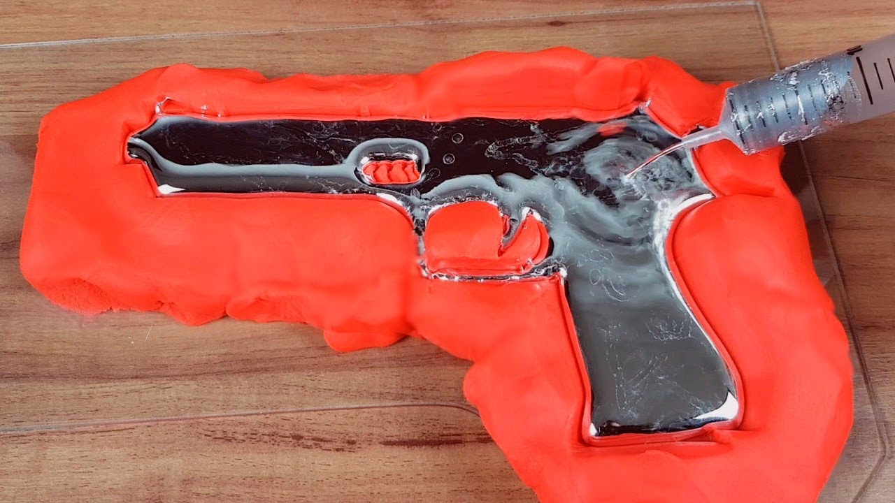 FIZ UMA PISTOLA USANDO METAL DERRETIDO !! ( EXPERIMENTO – ÁREA SECRETA )