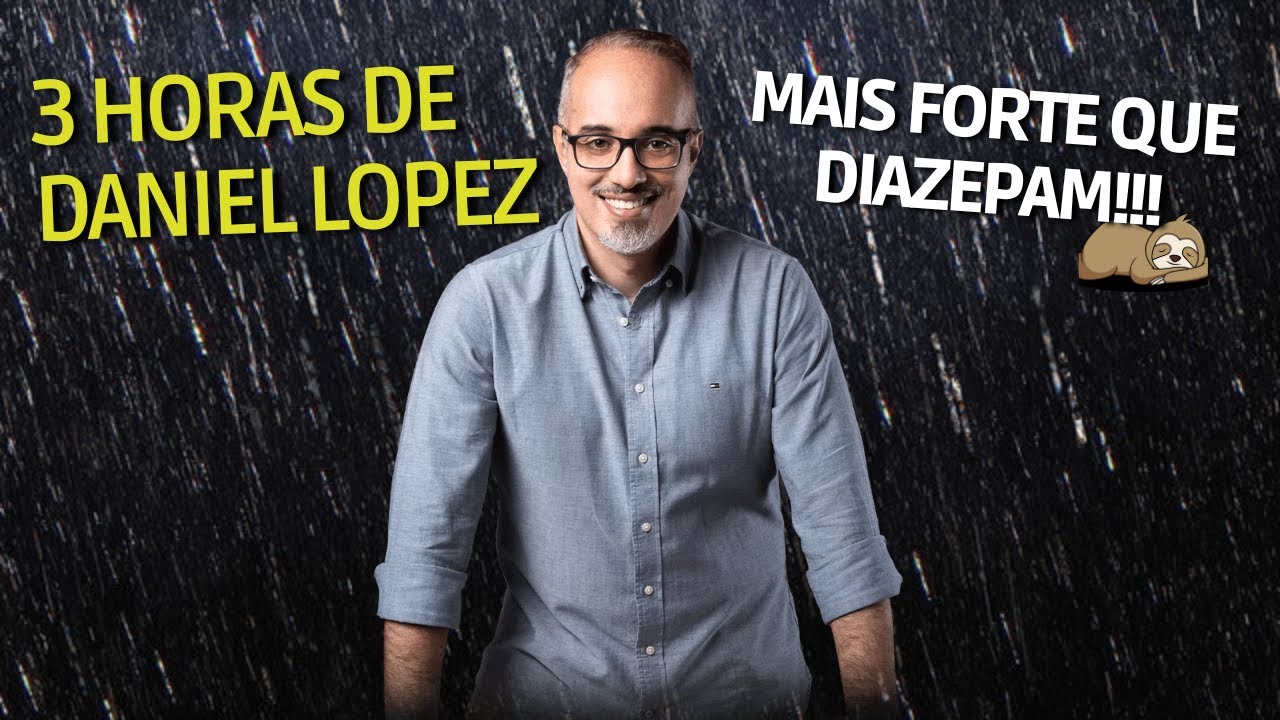 3 HORAS de Daniel Lopez ao Som de CHUVA… Para te Fazer DORMIR Mais Que Um URSO HIBERNANDO!!!