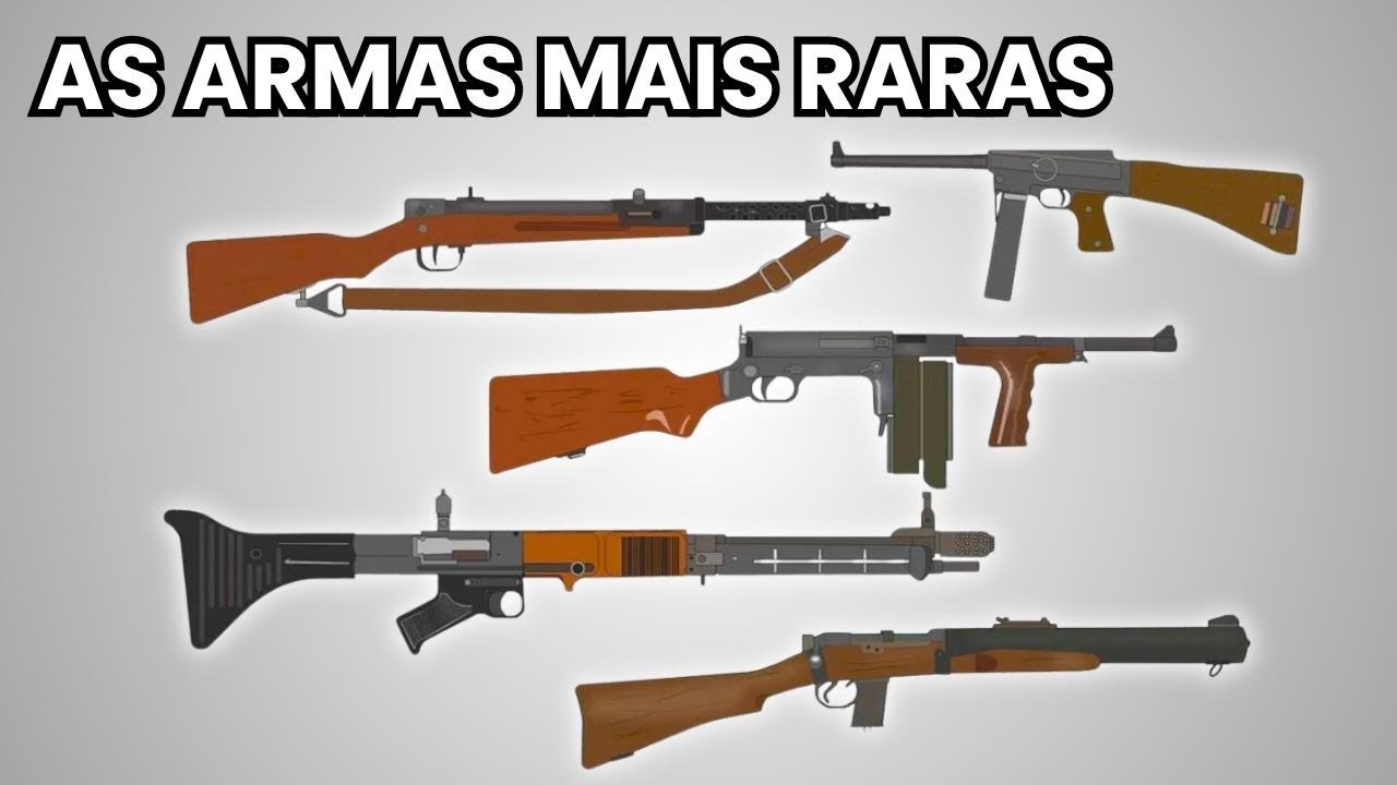 As Armas Mais Raras da Segunda Guerra Mundial