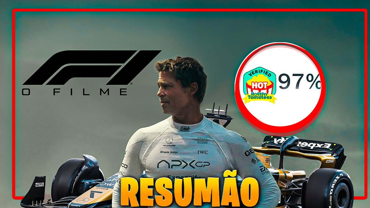 “F1: O Filme” é ADRENALINA PURA!! : A História em 1 Vídeo!