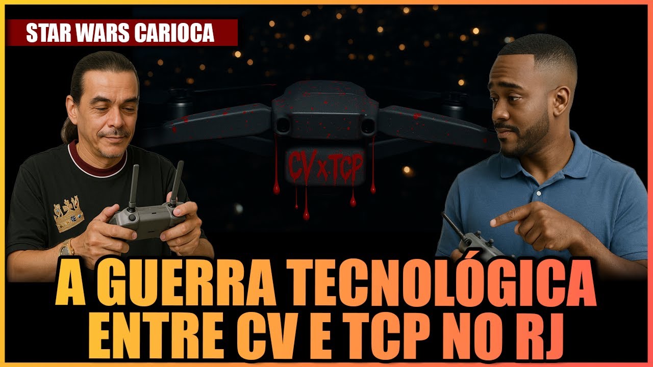 GUERRA DE DRONES NO CÉU DO RIO DE JANEIRO