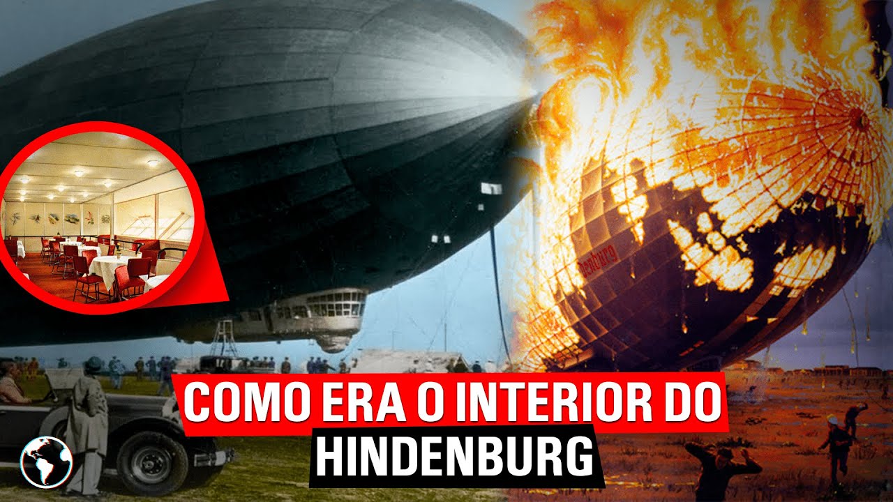 COMO ERA O HINDENBURG POR DENTRO | FOTOS RARAS
