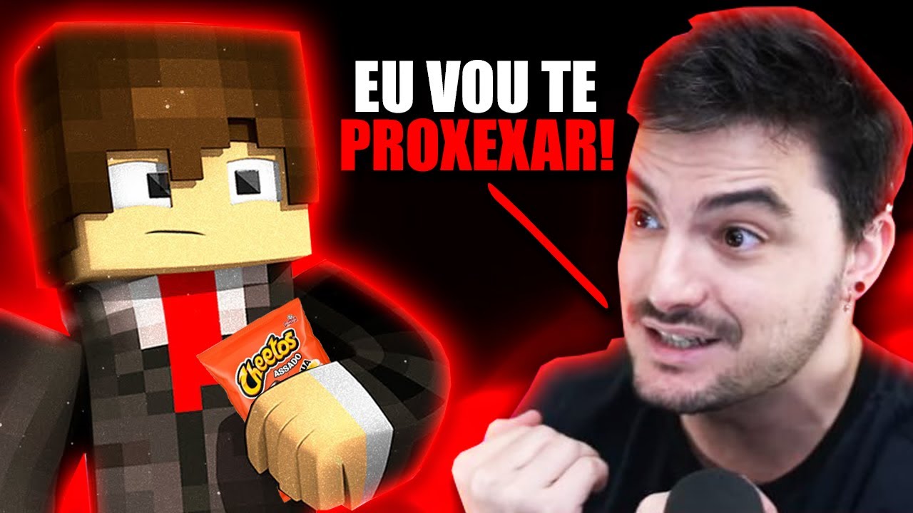 FELIPE NETO quer PROCESSAR um JOVEM por MINECRAFT…
