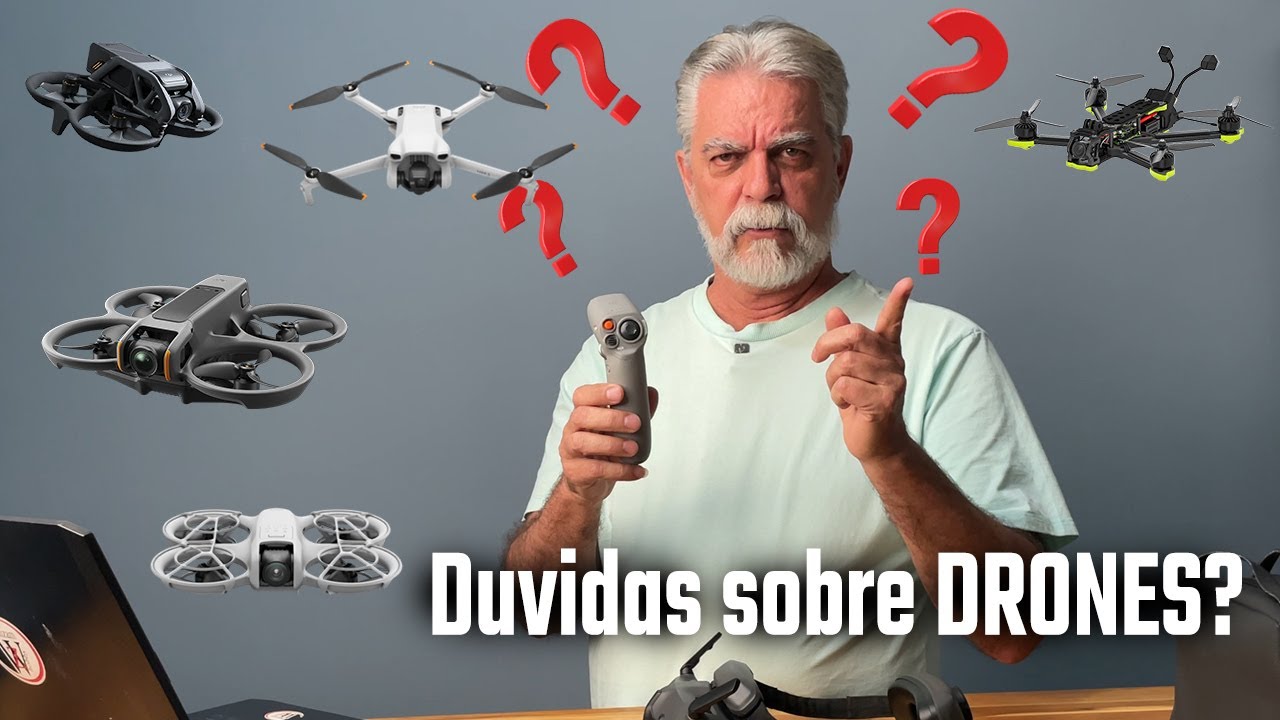 DICAS para QUEM tem DRONE e para QUEM vai COMPRAR um