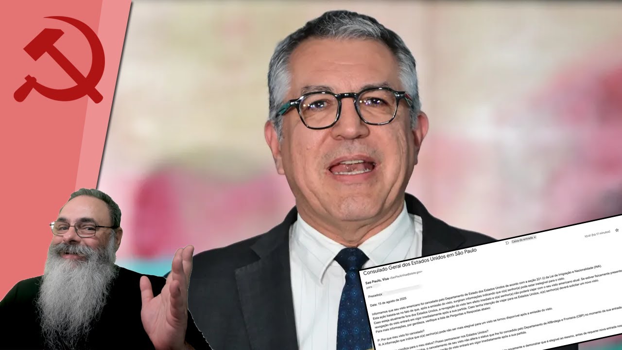 ESTADOS UNIDOS CANCELA VISTOS da FAMÍLIA do ALEXANDRE PADILHA, atual MINISTRO da SAÚDE do LULA