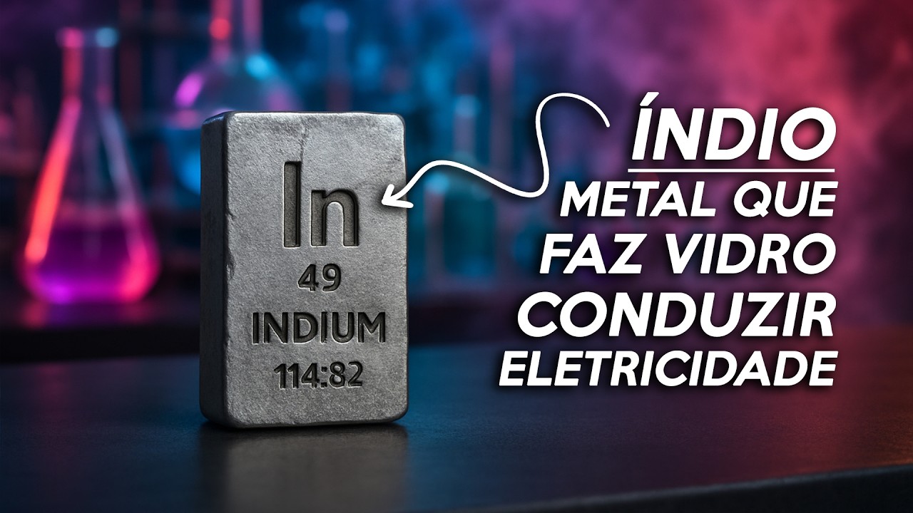 Conheça o ÍNDIO! O Metal que Faz seu Touchscreen FUNCIONAR!