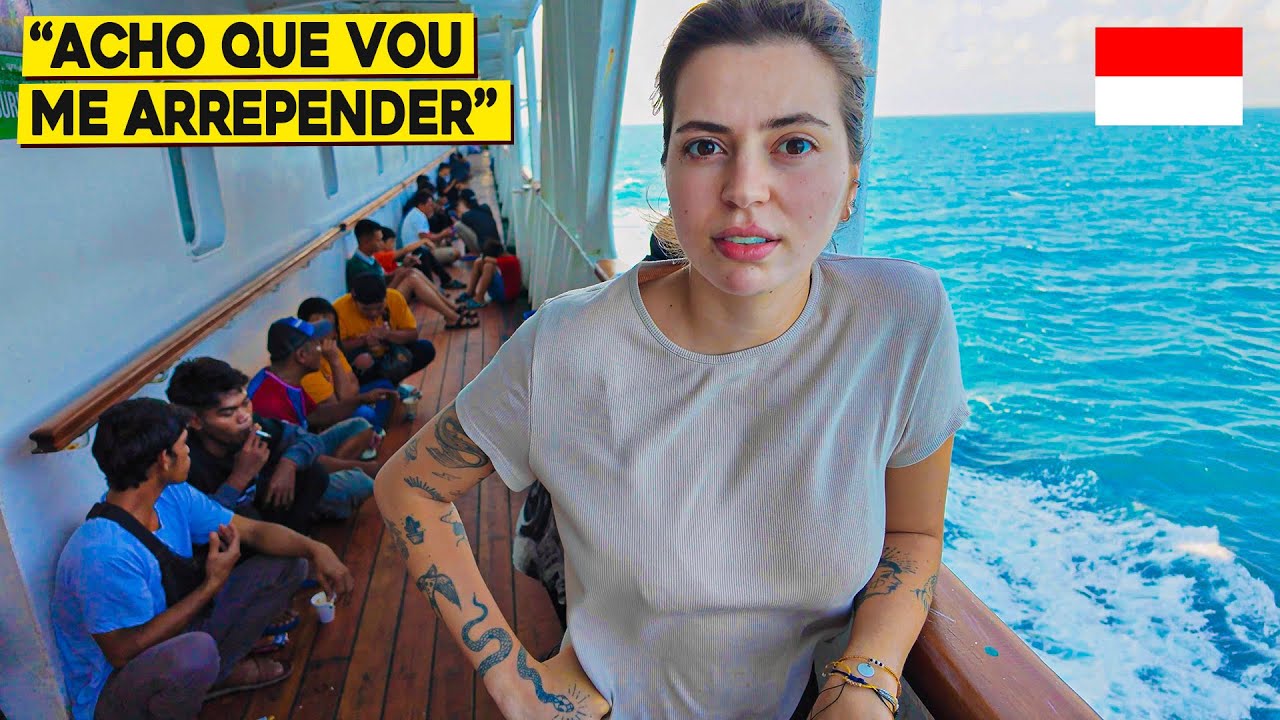 SOBREVIVENDO 36 HORAS EM UM BARCO NA INDONÉSIA