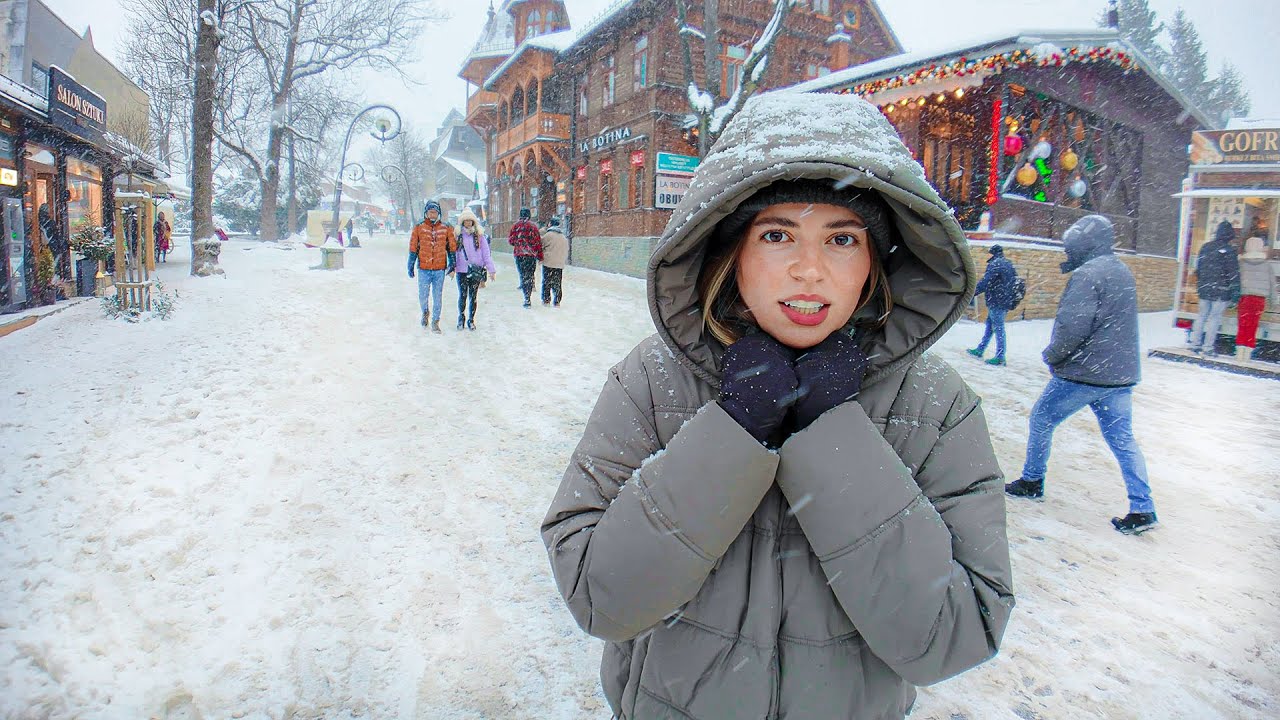 PEGAMOS MUITA NEVE NO EXTREMO SUL DA POLÔNIA