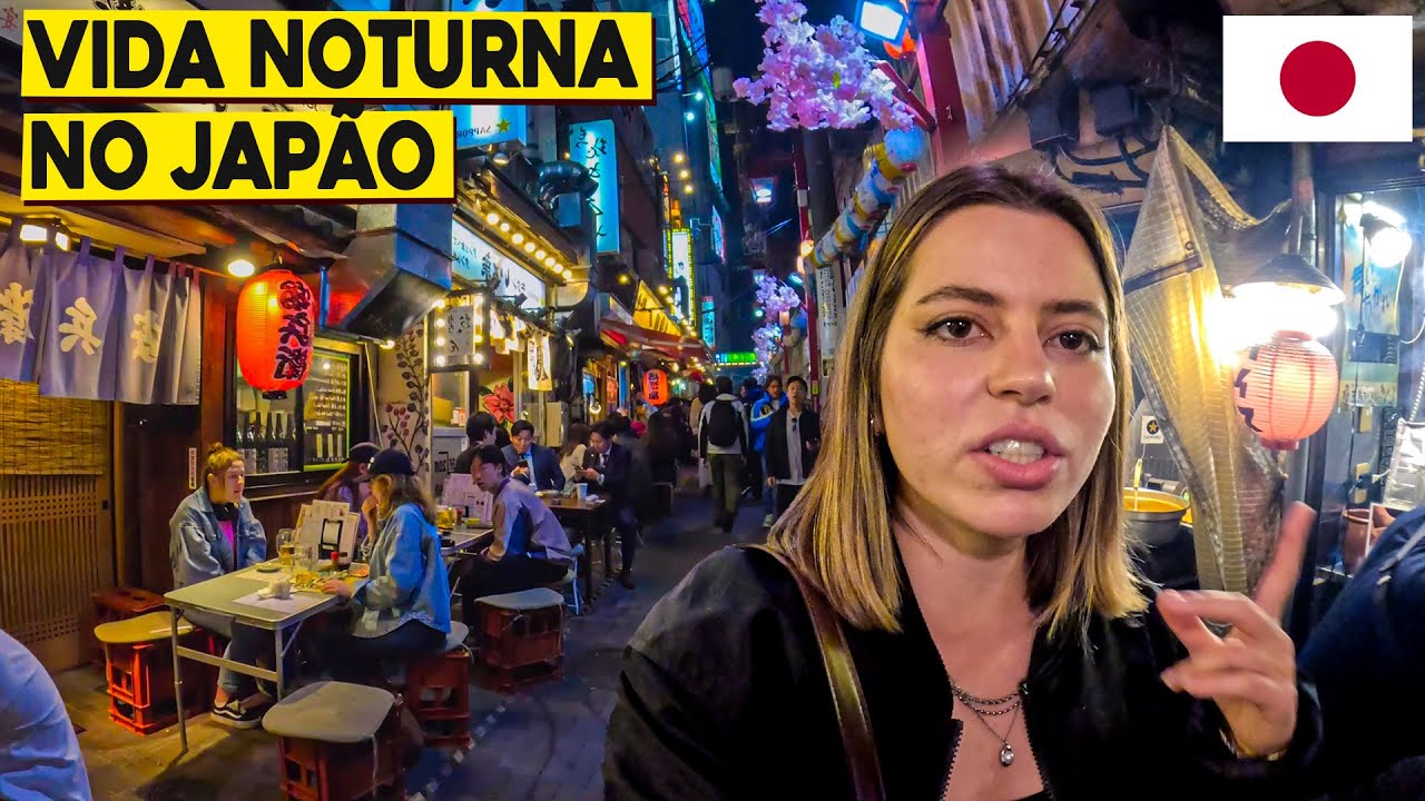 É ASSIM QUE OS JAPONESES APROVEITAM A NOITE EM TÓQUIO