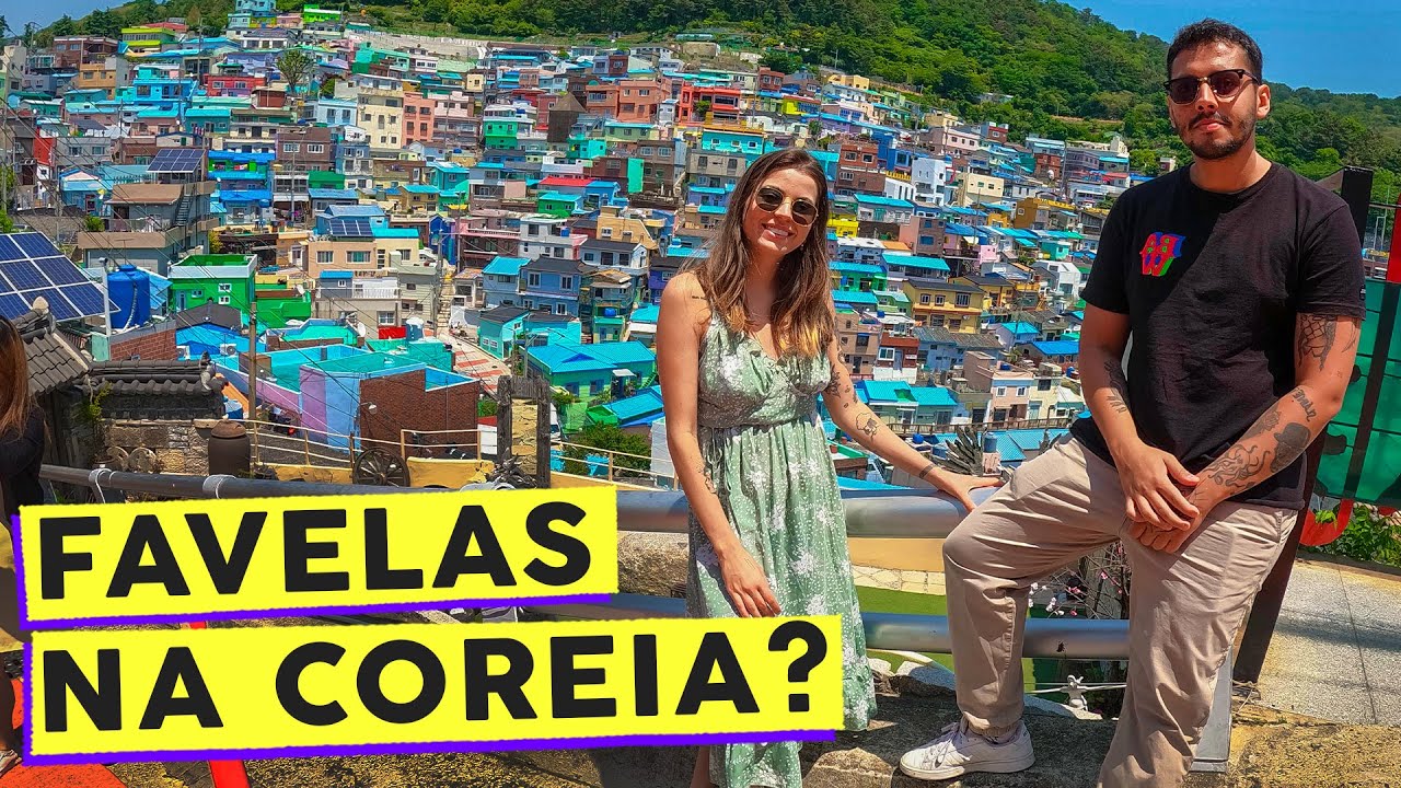 Subimos as favelas coreanas – GAMCHEON VILLAGE