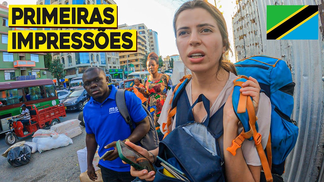 PRIMEIRO DIA NA TANZÂNIA (um dos países mais visitados da África)