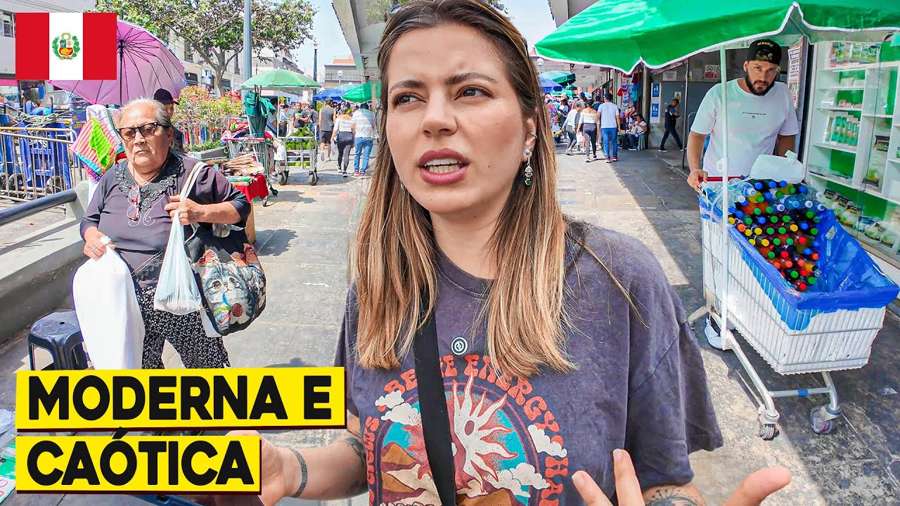 NÃO IMAGINAVA QUE A CAPITAL DO PERU ERA ASSIM