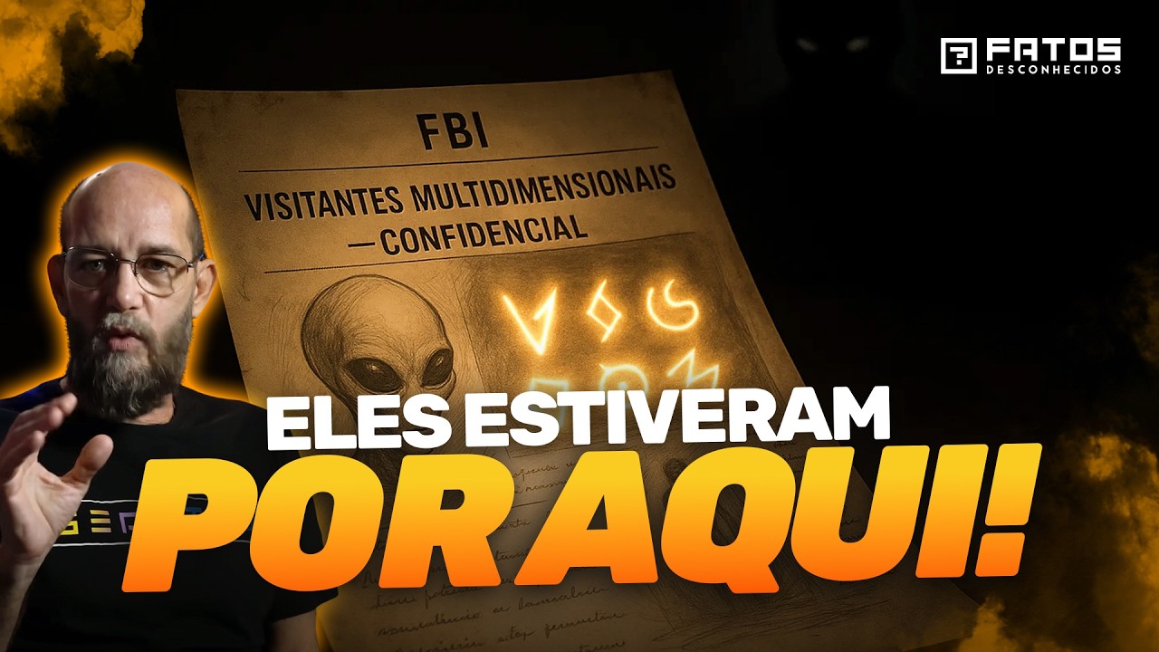 O FBI CONFIRMA: Visitantes Multidimensionais Estiveram na Terra e o Documento Prova TUDO!