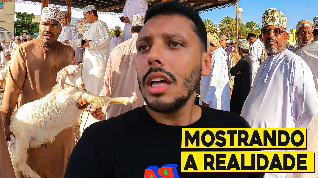 O MAIS BIZARRO (e caótico) MERCADO DE CABRAS DO MUNDO – Omã, Oriente Médio