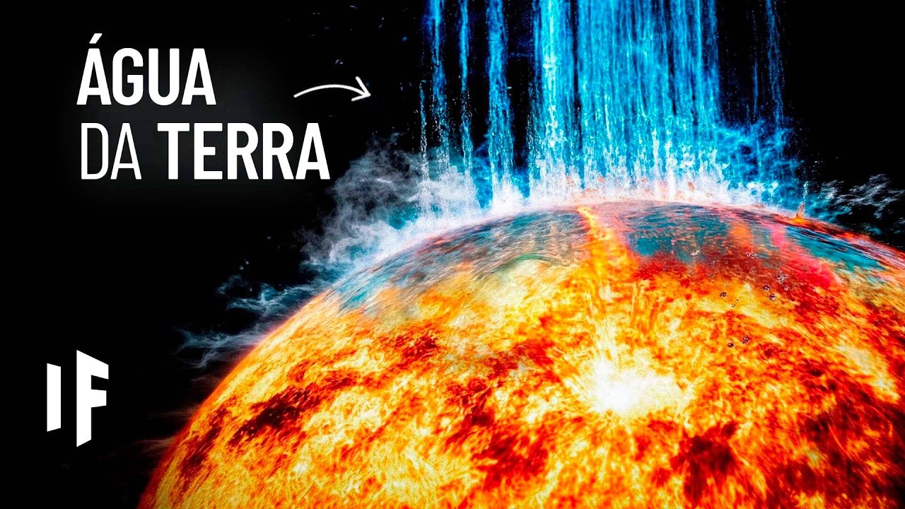 E se derramássemos toda a água da Terra sobre o Sol?