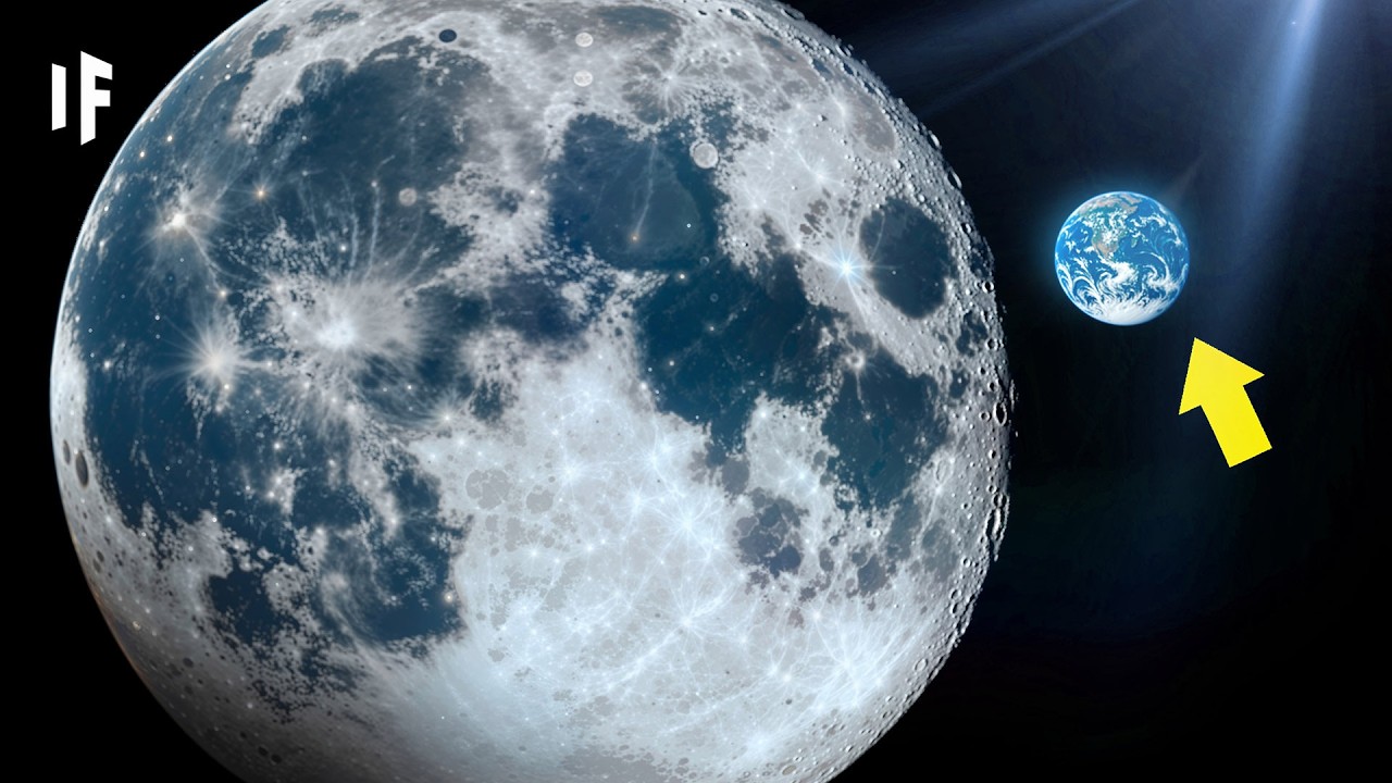 E se a Terra e a Lua trocassem de tamanho?